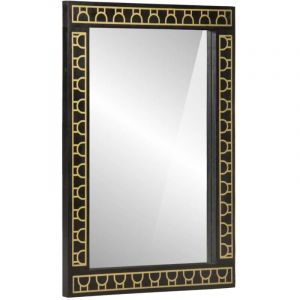 Vidaxl - Miroir de bain 50x70x2,5 cm bois de manguier massif et verre