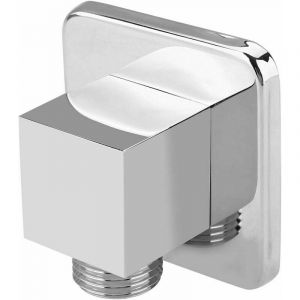Start - Coude d'alimentation Mural, carré Coude de Sortie de Douche Coude d'alimentation Mural coude Sortie douchette Raccord de Tuyau de Douche pour