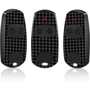 Came TOP-432EV Lot de 3 émetteurs portatifs 433,92 MHz Télécommande de Porte et de Garage Compatible TOP432NA TOP432EE