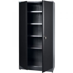 Armoire haute K&uuml;pper 70289, 204 x 53 x 91 cm, avec 4 &eacute;tag&egrave;res d'une capacit&eacute; de charge de 75 kg chacune