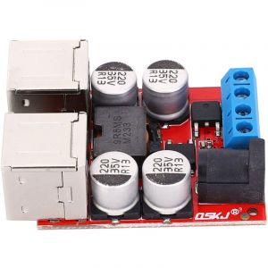 DC-DC Convertisseur Tension Step Down Module De Puissance De Voiture 12V 24V 8-35V &agrave; 5V 8A 4 Chargeur de T&eacute;l&eacute;phone USB.