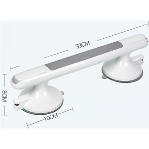 Poign&eacute;es de s&eacute;curit&eacute; pour la baignoire, poign&eacute;es de douche, barre d'appui murale avec ventouses, sans per&ccedil;age, poign&eacute;e barre d'appui Barre d'appui de