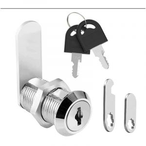 Csparkv - 1 pcs verrou de sécurité pour barillet boîte aux lettres, serrure à came pour tiroir d'armoire, boîte à outils, verrous porte de placard