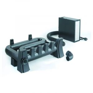 R&eacute;cup&eacute;rateur de chaleur EQUATAIR Classic avec support pare buches