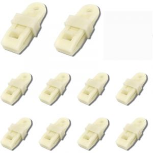 Csparkv - Jeu de10 pince pour bache,tendeur elastique,clips pourbache,attache bache,tendeur bache,pince bache,poignée de verrouillage robuste et