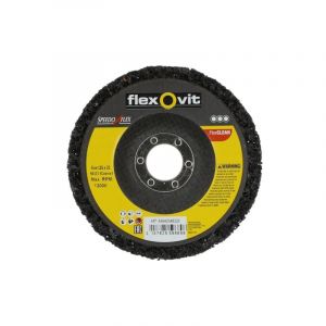 Disque abrasif appliqué Rapid Strip FlexCLEAN - ø 125 mm - Grain 2 (gros) Flexovit
