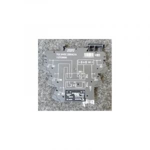 Relais d'interface statique bobine 24V dc 1A 24-240V ac raccord &agrave; ressort diode de roue libre 1 contact (Triac) Weidmuller