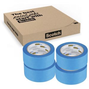 Lote de 2 rubans de masquage Multi-Surfaces ScotchBlue&trade;, 36 mm x 41 m, 4 Rouleaux/Emballage, 100% PEFC, SGSCH-PEFC-COC-110078