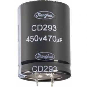 ECS2WBW471MT6P23550 Condensateur &eacute;lectrolytique Snap-In 10 mm 470 &micro;F 450 v 20 % (&oslash; x h) 35 mm x 50 mm 1 pc(s) - Jianghai