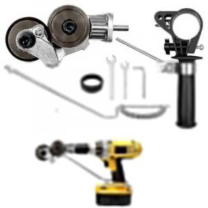 Cisaille &agrave; t&ocirc;le &eacute;lectrique universel pour visseuse sans fil, grignoteuse de t&ocirc;le de perceuse &agrave; main, fixation pour couper le fer, la t&ocirc;le blanche,