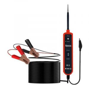 Détecteur de Testeur de Circuit Électrique Voiture CC 6V 12V 24V Test Light Auto Lampe Temoin Analyseur de Circuit LED Sonde de Électrique