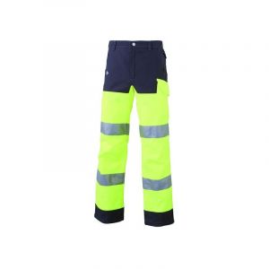Molinel - Pantalon haute visibilit&eacute; jaune/gris fonc&eacute; CL2 luk light - 50