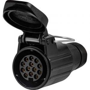 Prise femelle pour remorque Secor&uuml;t ES011.01 [bornes - bornes] plastique