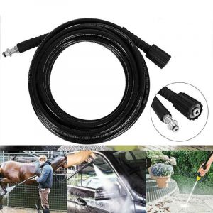 10m Tuyau Compatible avec K&auml;rcher K2 K3 K4 K5 K7 Tuyau pour Nettoyeur Haute Pression Accessoire pour Quick Connect Poign&eacute;e Pistolet