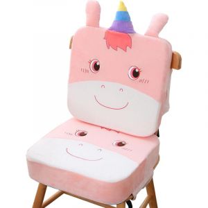 Rehausseur de Chaise, R&eacute;hausseur de Chaise, 40x40x (5+10) cm Voiture Rehausseur Chaise, Dapt&eacute; pour les Repas des Jeunes Enfants, Coussin de Chaise