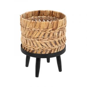 Cache-Pot sur Pied 'Exotic Panama' 31cm Naturel