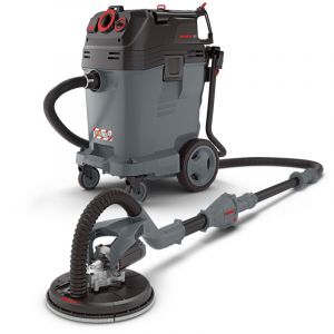 Ponceuse Girafe lhs 225 & Aspirateur de S&eacute;curit&eacute; (Aspirateur Eau et Poussi&egrave;re) vcl 550 pro, avec Kit d'Abrasifs - Menzer