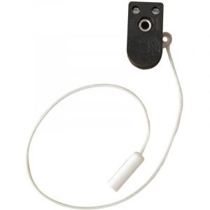 Interrupteur &agrave; tirette avec cordonnoir