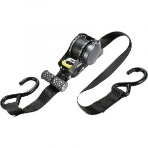 Sangle &Agrave; Cliquet R&eacute;tractable Automatique Pour Remorques Voitures Motos Capacit&eacute; 680 Kg 330 X 17 Cm
