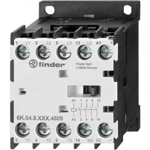 Finder - 6K.04.8.230.4709 Relais industriel 3 no (t), 1 nf (r) 4 kW 230 v/ac 9 a 1 pc(s) A909813