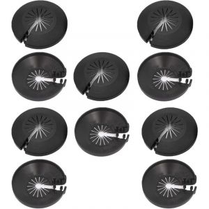 Cache Tuyau Rosace Bois Radiateur Robinet Exterieur Cache-Radiateur Hauteur Pour Les Trous R&eacute;serv&eacute;s Sol Ou Aux Murs Tuyauteries Climatisation,