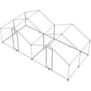 Kit De Connexion Fa&ccedil;ade Pour Parc &Agrave; Poules P005