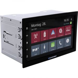 Blaupunkt - Rotterdam 600 dab Autoradio Apple CarPlay, Android Auto™, système de navigation intégré, avec télécommande, avec antenne dab, kit mai
