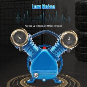 Compresseur V Cylindres T&ecirc;te de Pompe Compresseur d'Air 250L / Min V-Forme Agr&eacute;gat de Compresseur Agr&eacute;gat Mono&eacute;tage Double Cylindre Compresseur d'Air