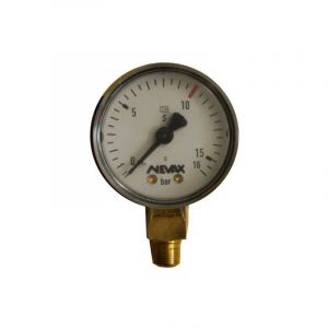 Nevax - Manomètre oxygène diamètre 50, bp. 16 bars