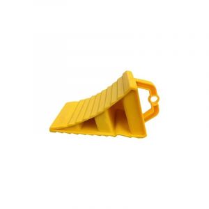 Ahlsen - Cale Roue De Voiture, Cale Roue Caoutchouc, Cale pour Remorque avec Poignée, Bloc Anti-DéRapant, Cale De Roue pour Camion, Butée De Roue