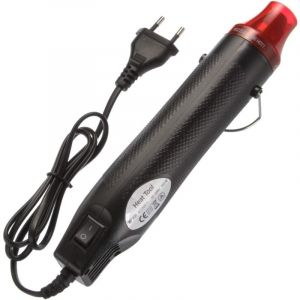 Fitags - Mini pistolet électrique 300W pour le séchage de la peinture, le tampon en caoutchouc, le chauffage de l'argile - Noir, 1pc