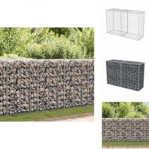 Vidaxl - Panier de gabion Acier galvanis&eacute; 150x50x100 cm - Panneau De Cloture - Cl&ocirc;ture M&eacute;tallique - Cl&ocirc;ture Rigide - Gabions - Brise Vue