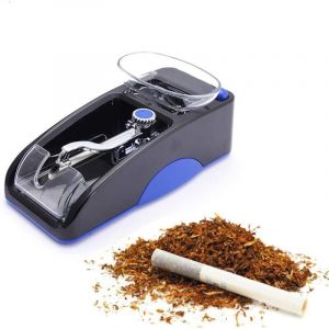 Tubeuse &eacute;lectrique Automatique, Machine &agrave; Tuber les Cigarettes Cadeau Classic Nol Anniversaire pour Homme P&egrave;re(Bleu),