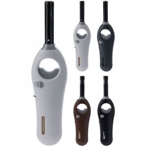 Briquet &eacute;lectronique Rechargeable, Avec Verrouillage, Couleurs Assorties