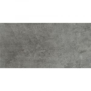 Grès cérame émaillé gris béton 30x60 cm