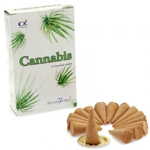 Ancient Wisdom - C&ocirc;nes d'encens au cannabis- Vendu par 1