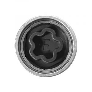 Lifcausal - Clé à douille antivol pour écrou de roue de sécurité 805/E 17 mm pour Audi A6 A3 A4 A5 tt