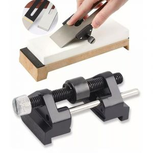 Guide Aff&ucirc;tage pour Burins et Rabots, Gabarit Aff&ucirc;tage en Fonte et en Acier Inoxydable, Guide de Kit Aff&ucirc;tage pour Lames, Meulage Outils, Travail Du