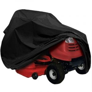 Housse pour Tondeuse Housse pour Tondeuse &agrave; Gazon autoport&eacute;e,b&acirc;che de Tondeuse &agrave; Gazon,Housse de Capot Housse imperm&eacute;able pour Tracteur de Jardin