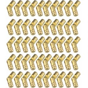 50 Pi&egrave;ces Mini Laiton Dissimul&eacute; Charni&egrave;re, Charni&egrave;res Meuble,nvisibles Charni&egrave;res en T Charni&egrave;re Cylindrique pour l'artisanat de Bricolage Bo&icirc;te &agrave;
