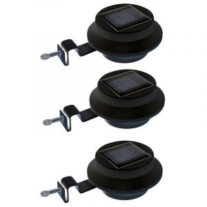 Lampes solaires de gouttière x 3
