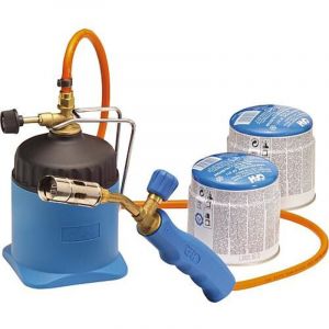 Br&ucirc;leur &Agrave; Gaz Pour Soudure Et Br&ucirc;lage Avec Tuyau Lm3000 2 Cartouches