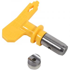 Sjlerst - R&eacute;versible Airless Spray &agrave; pointe en acier Tungst&egrave;ne Pistolet &agrave; peinture Pointe Buse Accessoies Home Graden Outil, 311