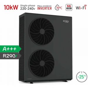 Pompe &agrave; chaleur air-eau 10 kW monobloc &ndash; Double ventilateurs &ndash; Technologie Full-Inverter &ndash; COP &eacute;lev&eacute; jusqu'&agrave; -25 &deg;C