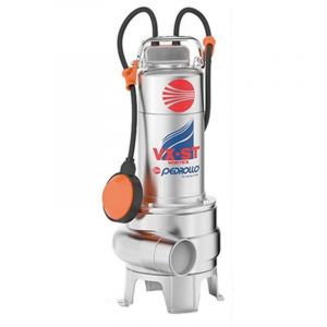 Pedrollo - Pompe de relevage eaux vannes vidange de fosse septique wc VXm8/35-ST mono avec flotteur inox vortex 0,55kW