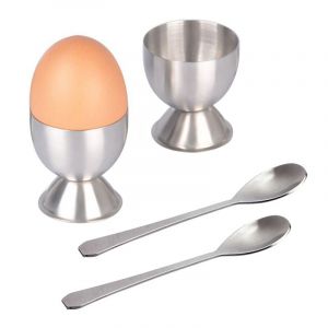 XVX - Lot de Ouvre-Œufs en Acier Inoxydable, Coupe-œUf Outil D'Oeuf Décapsuleur Coquille Oeuf, Ouvre Oeuf Coupe Oeuf à la Coque Outil de Cuisine,