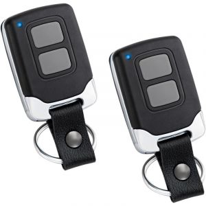 2 pi&egrave;ces t&eacute;l&eacute;commande de Garage pour NORMSTAHL EA433 2KS, EA433 2KM Micro, EA433 4KS, N002800, T433-4, Compatible avec la t&eacute;l&eacute;commande Crawford