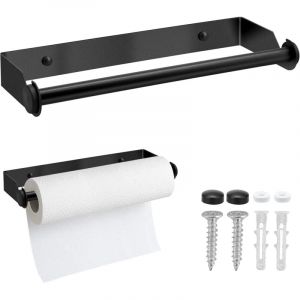 28CM Porte Sopalin en Acier Inoxydable, Porte Essuie-Tout Mural, Support Sopalin Support Essuie-Tout, D&eacute;rouleur Essuie-Tout Distributeur Sopalin