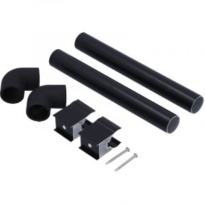 32mm Kit de Tuyau de vidange Goutti&egrave;re Serre de Jardin pour Serre, Kit de Tuyau d'abaissement d'eau de Goutti&egrave;re d'eau de Pluie de Serre, Accessoire