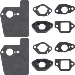 Kit de 2pcs Joints d'isolateur de Carburateur Compatible avec Honda GCV160 GCV160A GCV160LA GCV160LAO GCV160LE Pièces de Moteurs de Tondeuse à Gazon